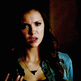 rubiesjanes: Elena Gilbert in season six: 6.19 “Because” ↳ “What do you want me to say, Damon? You want me to say that I’m never gonna be 100% ok with being a vampire for the rest of eternity? Fine, but I’m ok with that. Because then that