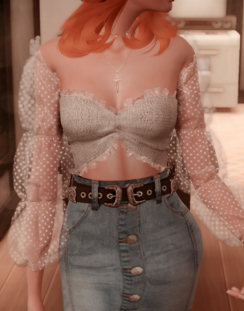 nightingalesims: Salem Blouse S4Download HERE
