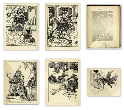 michaelmoonsbookshop:Queen Mab’s Fairy RealmLondon George Newnes 1901 Illustrators include Arthur Ra