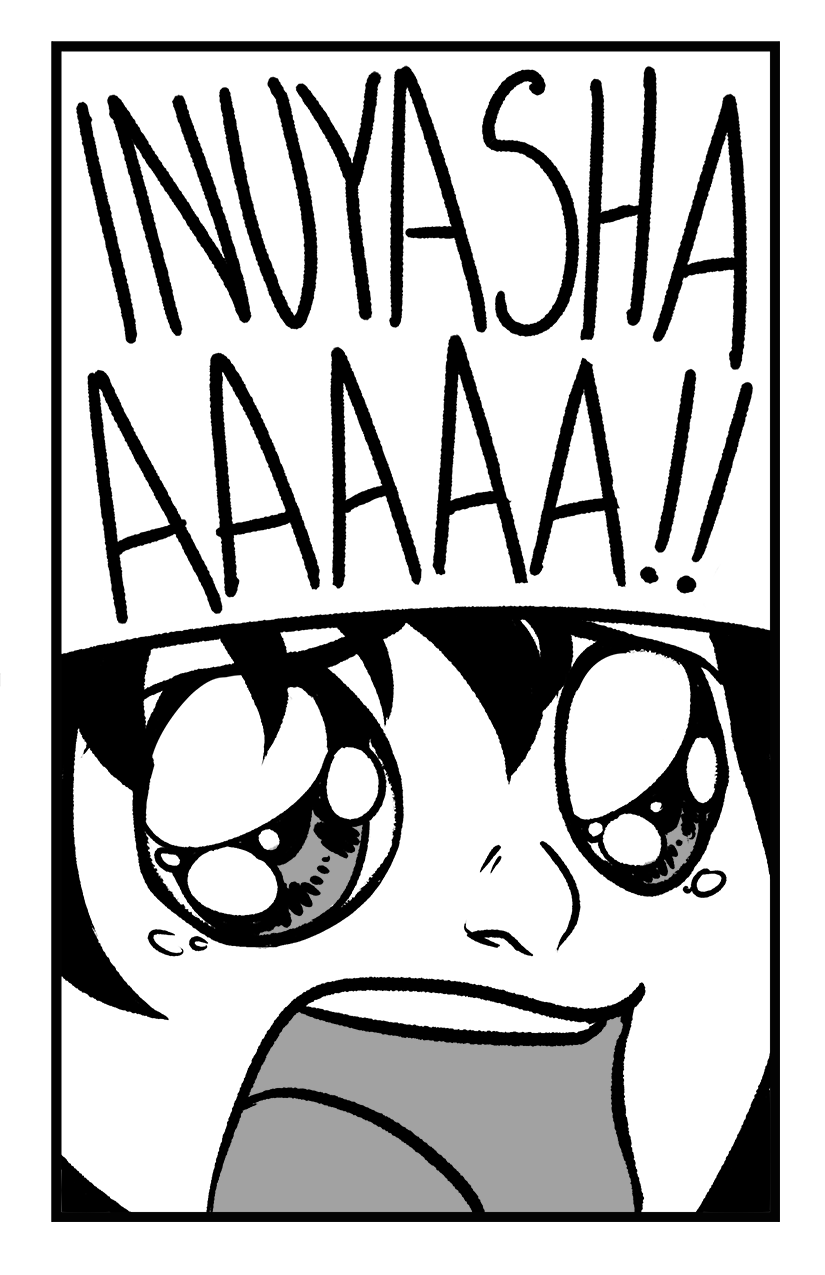 artofmissanthony:  Okay so I have been binge watching Inuyasha lately while I work