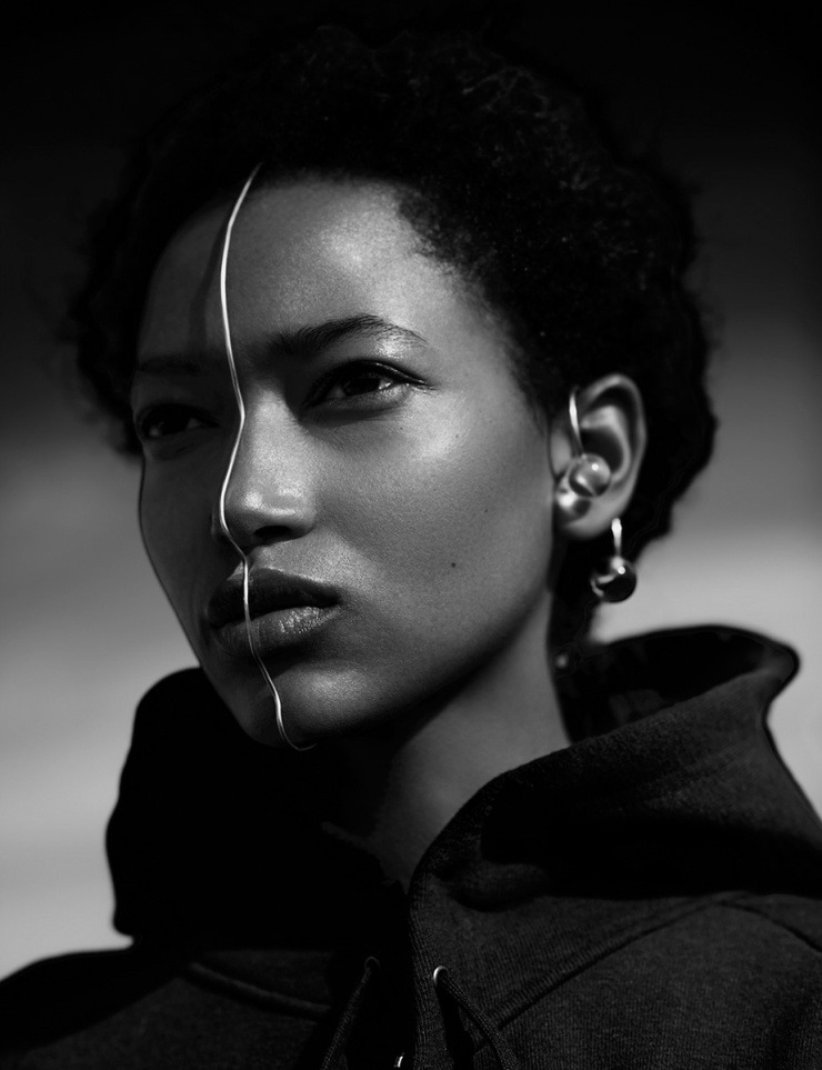 shadesofblackness: Harper’s Bazaar Japan March 2016Model: Nur HellmannPhotographer: