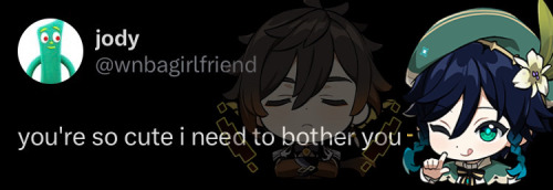 Hi Chat Hands You Genshin Textposts Where It’s Very Obvious Who My Favorites Are 