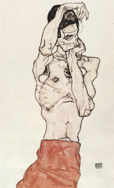 razorshapes:  Trisha Ward vs. Egon Schiele 