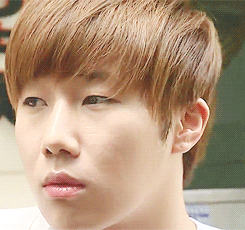 chandoo: sunggyu when being questioned about a non-existant scandal