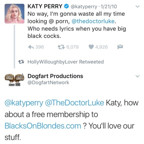 wastewhiteseed: girlworshipper:The best post by a world famous celebrity ever - #katyperry - and the