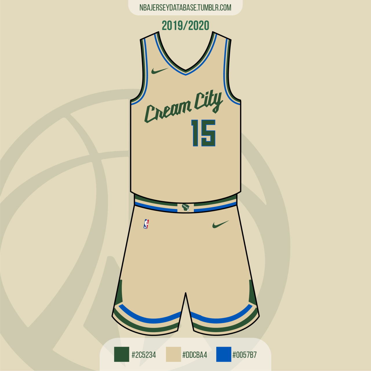 cream city basketball jersey