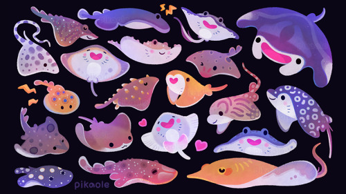 answersfromvanaheim:pikaole:Marine life artwork over the past year :)[ Patreon / twitter / insta / s