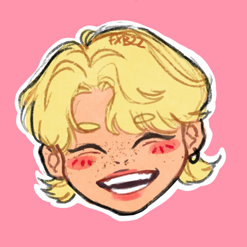 foxbroart: happy felix for @sunniwritesyou can get a cute floating head like this for $8!!