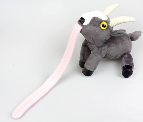 babygoatsandfriends:Goat Simulator plush