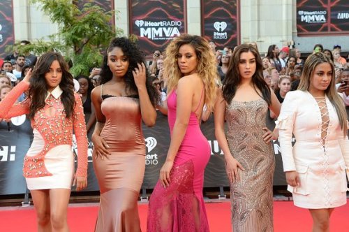 Fifth Harmony at the MMVAs red carpet