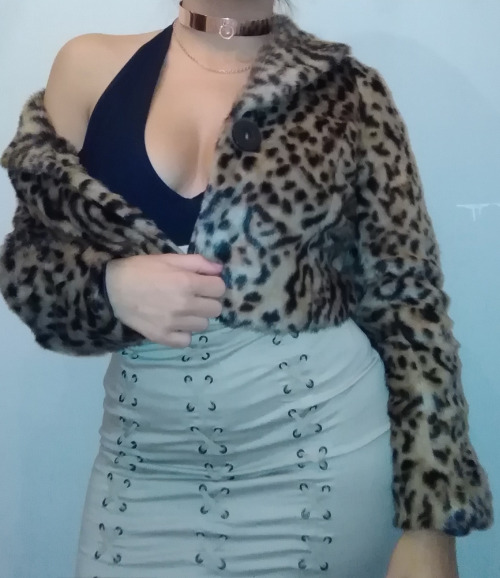 abrigo por la cadera de pelo (sintético) talla m 15€