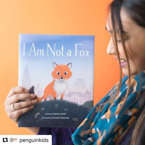 karinawolf: I AM NOT A FOX is now in bookstores everywhere!  Please share with your young readers an