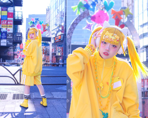 tokyo-fashion:Rainbow Panic New Japanese 6-member kawaii idol group Rainbow Panic is made up of real