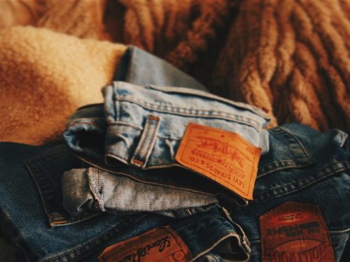 nomadic–romantic: One of my shots from this morning…vintage denim hoarder