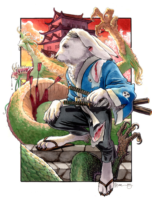 Usagi Yojimbo by Daniel Govar - C2E2 2015 pre-con