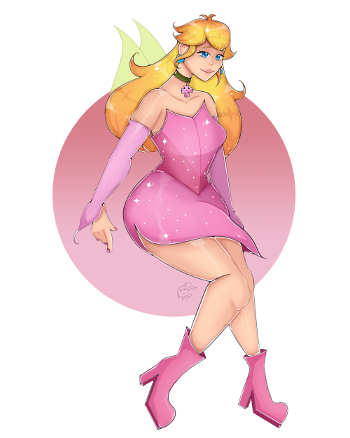 WINX x MARIO GIRLS ! (series)Previously i made ROSALINA and DAISY .Now is Peach and Flora !! 