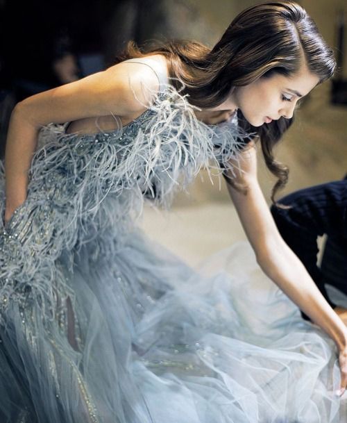 emelcg:  Backstage Elie Saab Haute Couture Spring 2015Taylor Marie Hill