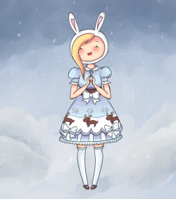 hora-de-aventura:  inlovehellcat: Fionna