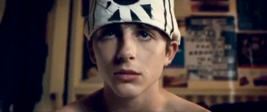 Here’s A Gif Set Of Timothée Chalamet, Sitting In His Underwear, Listening To Linda Ronstadt.