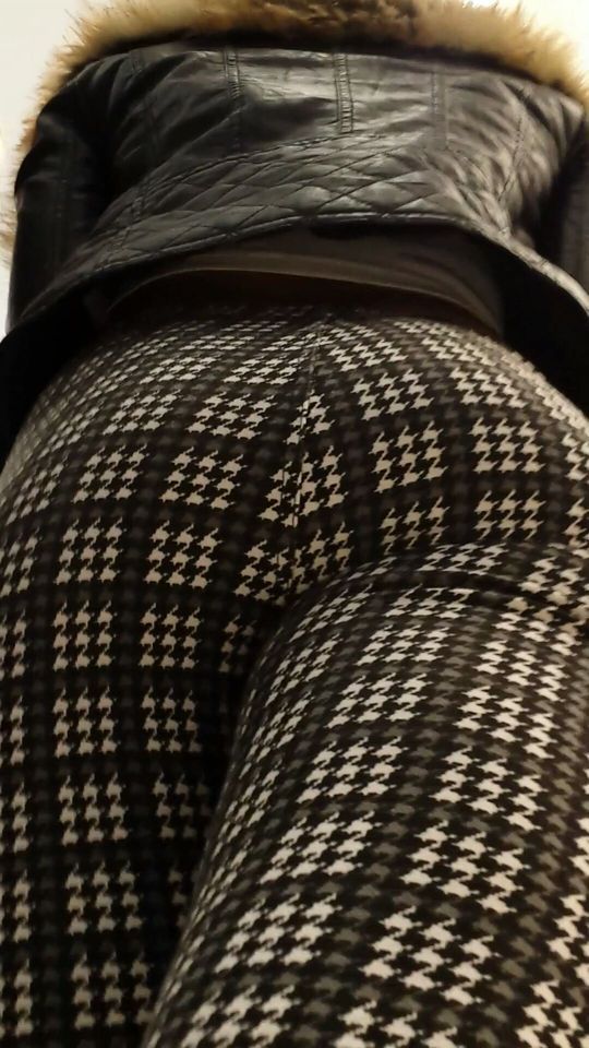 Mature Brunette Whale Tail At The Store :P