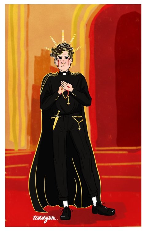 my metsona is me as a gay demon priest because I’m extra (click open for hd) 
