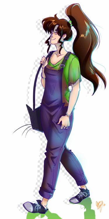br3nnart: Sailor Jupiter for this month’s character design challenge. :)