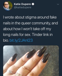 newtgeiszler:  anyewest:  loismacgiver:  novitiate2017: I know everybodys talking about the article but its this tweet itself that makes me lose my shit tinder link in bio.  the replies:   *tapes scissors to my dick* why won’t anyone fuck me, edward