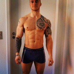 danielkielgastathlete:My current Shape. This week I’ll start on a new nutrition plan and a new workout. 6 months until New Commers in mens physique 