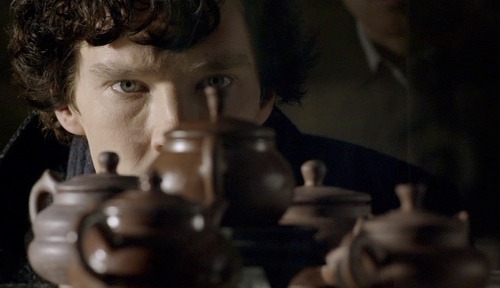 ebaeschnbliah: Night at the museum …..Impressions from Sherlock BBC, The Blind Banker