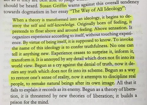 afloweroutofstone:For Tumblr(bell hooks, “Feminist Theory: From Margin to Center,” 1984, pg. 10)