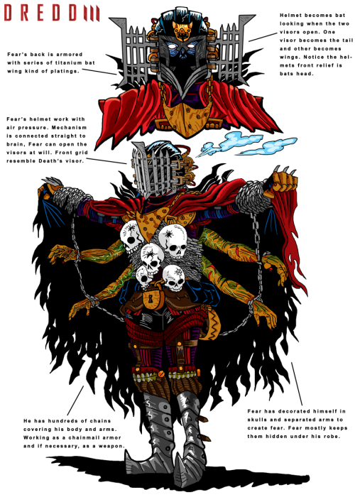 2000adonline:  Four Dark Judges - Dredd Movie-Style! - Jarol TilapLoving these Dark Judges, cleverly re-imagined for a Dredd movie sequel, by Finnish fan artist, Jari Ollikainen.