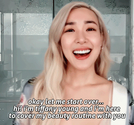 tipannies:the cutest and funniest intro for vogue beauty routine