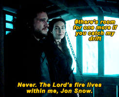 kitty-in-training:  gameoflulz:  Game of Thrones S05E01 - Melisandre &amp; Jon