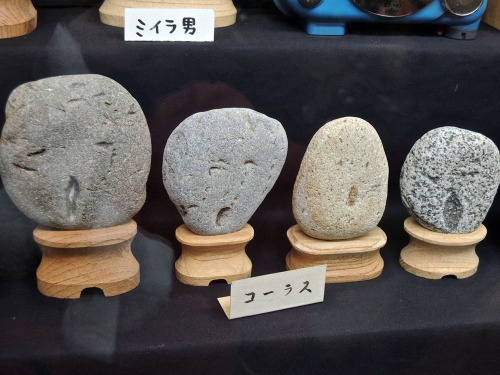 staticstrife: catsandrocks: rosepetalbath:itscolossal:The Japanese Museum of Rocks That Look Lik