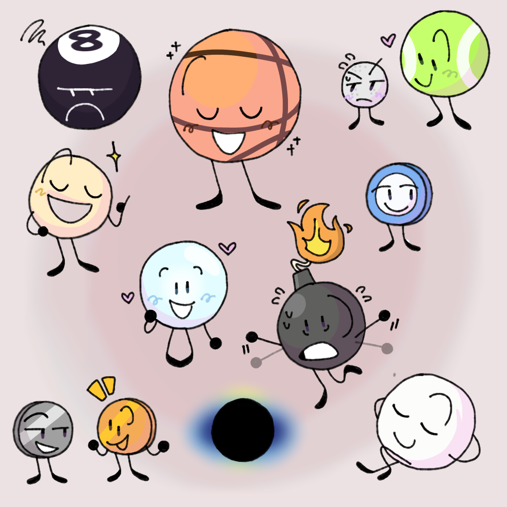 doodlesskaboodles on X: gen 3 bfdi assets are done!