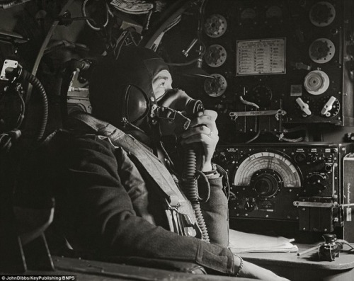 dave-mech - A Lancaster navigator on a raid over Germany