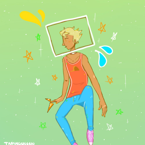 trashqueeen:my starburst aesthetic Dirk for day 7 of Dirk week!