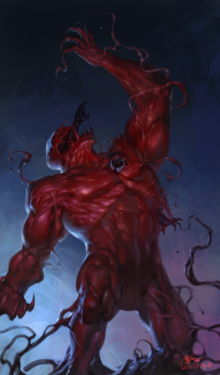 westcoastavengers:  Carnage Vs Venom | In-Hyuk Lee