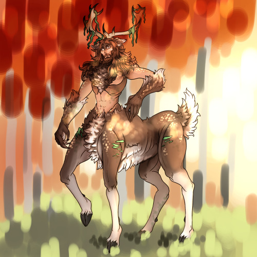 ~ Forest Warden ~Sai crashed right as I finished the shading so I had to do a lot of necromancy to s