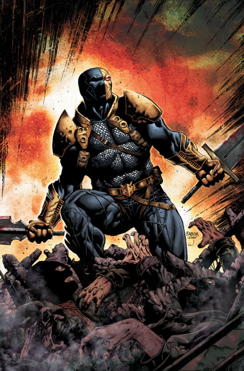 super-nerd:  Deathstroke by Jason Fabok 