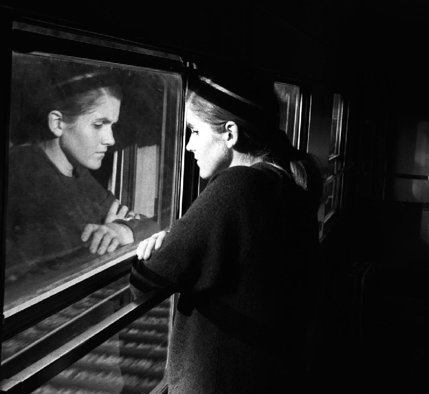 Neal Slavin
Train Corridor - Enroute to Porto, Portugal, 1968