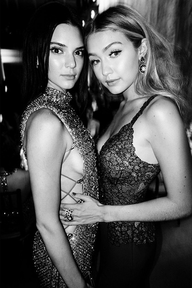 jenner-news:  Mario Testino: “@KENDALLJENNER @GIGIHADID #MetByTestino#MetGala