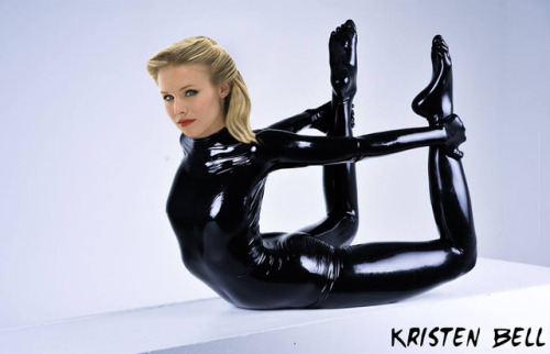 Porn photo celebsinlatex:  Kristen bell in latex