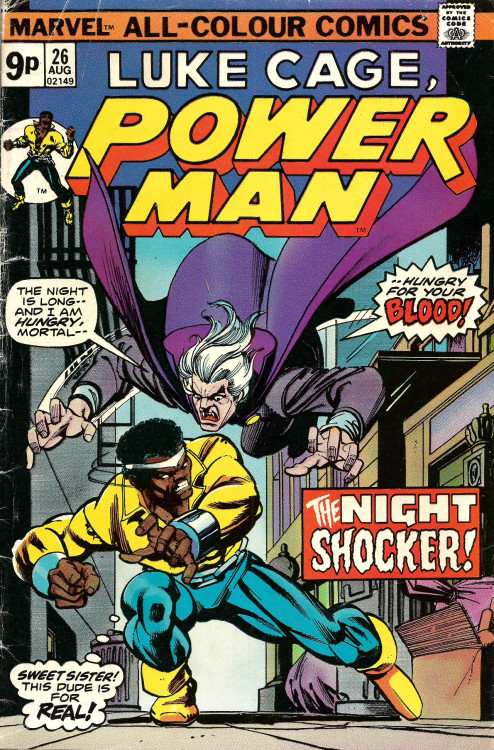 Porn Pics Power Man No. 26 (Marvel Comics, 1975). Cover
