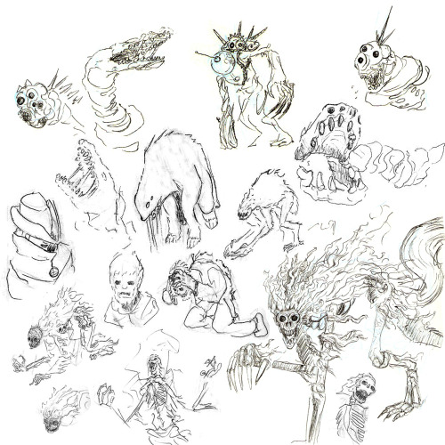 Second half of the sketchdump