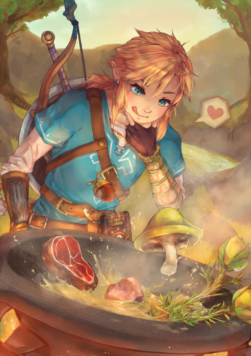 *Link humming* ♪ ♫This will be a print in A3 and A4 at Supanova Melbourne this weekend! ♡