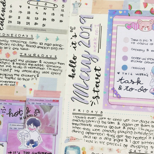 peachdanik-journal: Finally used my fanart stickers, it’s so cute!! instagram: applefroyo