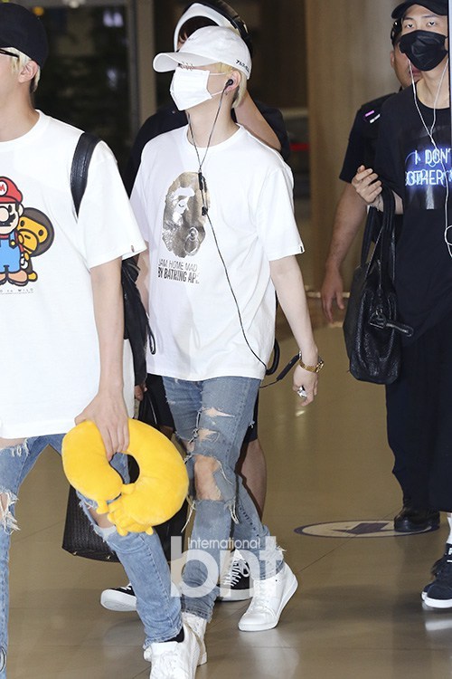 Suga BTS Airport Fashion Shirt