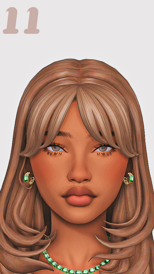 . Bangs....and Side Bangs ? Lol .