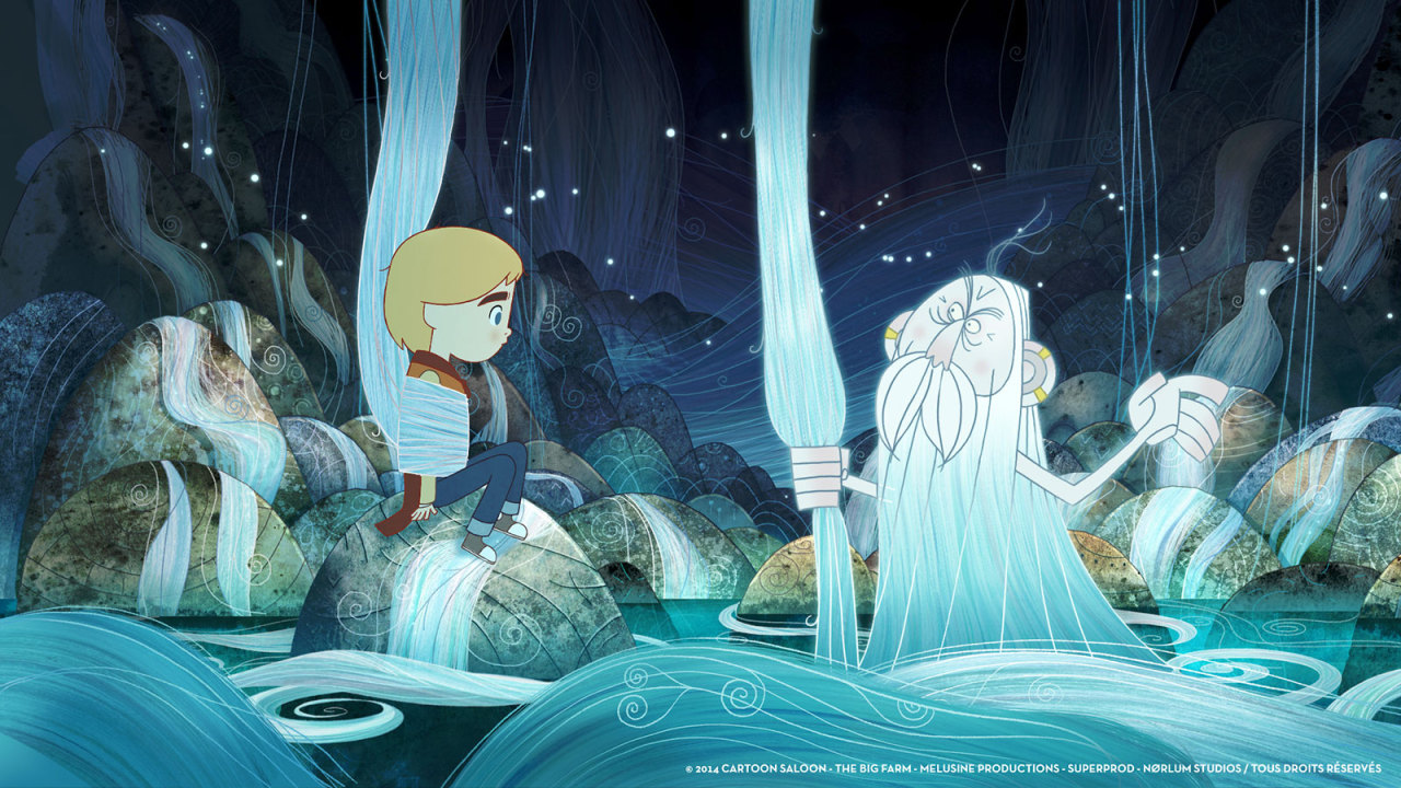 ancientspirals:  ca-tsuka:  New stills from “Song of the Sea” animated feature